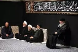 اولین شب عزاداری اباعبدالله الحسین(ع) با حضور رهبر انقلاب برگزار شد