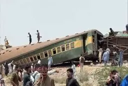 ۲۰ کشته و ده‌ها زخمی در سانحه ریلیِ جنوب پاکستان