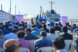 نخستین محموله گاز مایع از پالایشگاه آبادان صادر شد