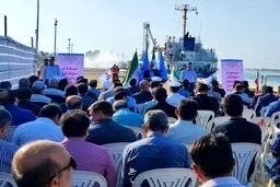 نخستین محموله گاز مایع از پالایشگاه آبادان صادر شد