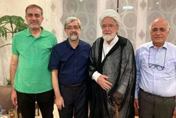 مشاوران میرحسین موسوی با کروبی دیدار کردند