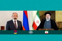 گفت‌وگوی تلفنی رئیسی و پاشینیان در مورد تنش‌های اخیر ایروان-باکو