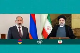 گفت‌وگوی تلفنی رئیسی و پاشینیان در مورد تنش‌های اخیر ایروان-باکو