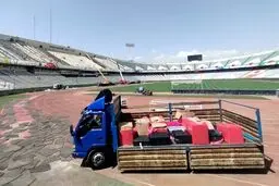 تجهیزات VAR به ورزشگاه آزادی رسید + عکس