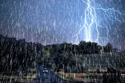 هواشناسی ایران ۱۴۰۲/۰۷/۰۵؛باران و رعدوبرق در ۸ استان