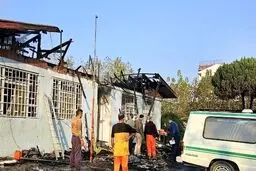ورود کمیسیون اجتماعی به حادثه آتش‌سوزی کمپ ترک اعتیاد لنگرود