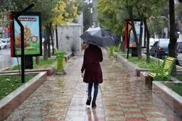 فعالیت سامانه بارشی در ۵ استان
