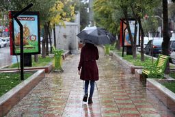 فعالیت سامانه بارشی در ۵ استان