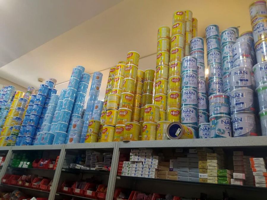 ورود بیش از یک میلیون قوطی شیرخشک به بازار طی ۲۴ ساعت آینده