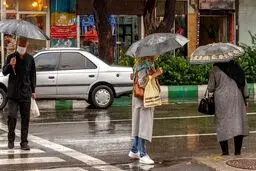 بارش باران در برخی نقاط کشور