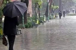 بارش پراکنده و وزش باد شدید در پایتخت