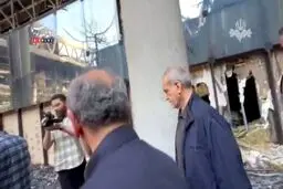 بازدید میدانی پزشکیان از ساختمان شیشه‌ای صداوسیما