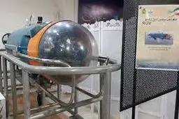 زیردریایی بدون سرنشین ارتش رونمایی شد