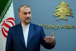 امیرعبداللهیان:سلاح‌های مورد استفاده در اصفهان، بیشتر شبیه اسباب‌بازی بچه‌ها بود