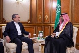 دیدار عراقچی با محمد بن سلمان