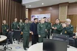 افتتاح سالن «بازی جنگ» در دافوس سپاه پاسداران