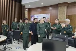 افتتاح سالن «بازی جنگ» در دافوس سپاه پاسداران