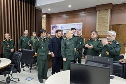 افتتاح سالن «بازی جنگ» در دافوس سپاه پاسداران