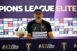 کنفرانس خبری مربی پرسپولیس بعد از تساوی مقابل الریان