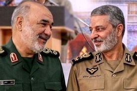 تبریک فرمانده کل سپاه به فرمانده کل ارتش