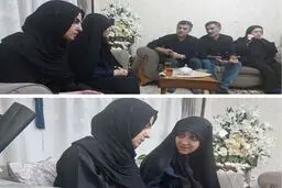 دیدار معاون رئیس‌جمهور با خانواده الهه حسین‌نژاد