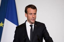مکرون وارد عربستان شد