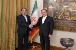 سرکنسول جدید ایران در اربیل با عراقچی دیدار کرد