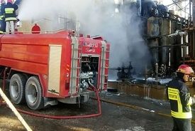 آتش سوزی در بیمارستان مفتح ورامین خسارت جانی نداشت