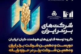 کیان ایرانیان در میان برترین‌ شرکت های ایران