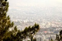 کیفیت هوای تهران، ناسالم برای گروه‌های حساس