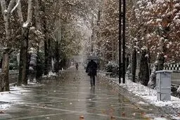 هواشناسی ایران ۱۰ بهمن ۱۴۰۳: باد شدید و بارش پراکنده برف