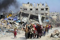 بازگشت ۸۰ درصد آوارگان به شمال نوار غزه