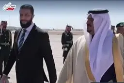 الجولانی، رئیس‌جمهور سوریه وارد ریاض شد