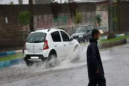 آب‌گرفتگی شدید شهر رشت