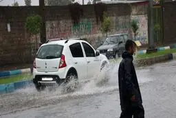 آب‌گرفتگی شدید شهر رشت