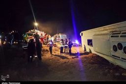 ۱۱ سانحه اتوبوسی برای دانش‌آموزان، دانشجویان، سربازان و ورزشکاران و جان باختن ۹۸ نفر