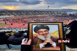 خانواده شهید سیدابراهیم رئیسی و امیرعبداللهیان در مراسم تشییع سیدحسن نصرالله حضور یافتند
