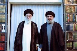 حضور هیئتی ۴ نفره به نمایندگی از رهبر انقلاب در مراسم تشییع شهید نصرالله