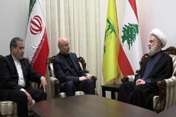 عراقچی و قالیباف با دبیرکل حزب‌الله در بیروت دیدار کردند