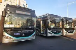 تهران از امروز شاهد فعالیت ۳۰ اتوبوس برقی در ۳ خط مرکز شهر خواهد بود