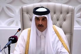 امیر قطر تشکیل کشور مستقل فلسطین را اساس ثبات و صلح دانست
