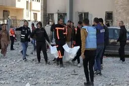 شهادت ۳۲۲ فلسطینی تنها در ۵ ساعت پس از حملات اسرائیل