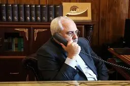 درخواست ظریف از فرانسه برای توقف اجرای تحریم‌های غیرقانونی آمریکا