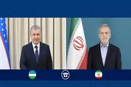 گفتگوی تلفنی پزشکیان با همتای ازبکستانی به مناسبت عید فطر