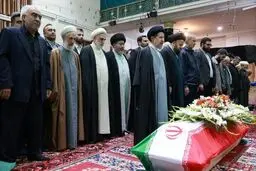 مراسم تشییع مرحوم حجت‌الاسلام نیری برگزار شد