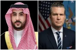 رایزنی تلفنی وزیر دفاع آمریکا و عربستان درباره مسائل امنیتی منطقه