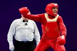 شهربانو منصوریان برنده مدال طلای جام جهانی ووشو