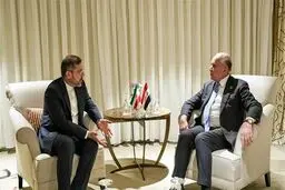 دیدار معاون عراقچی با وزیر خارجه عراق