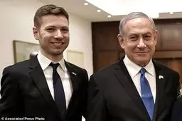 انتقاد تند پسر نتانیاهو از ماکرون