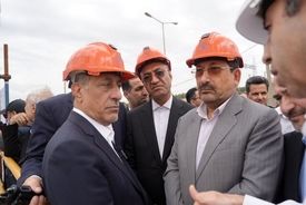 بازدید قائم‌پناه از طرح توسعه پتروشیمی کرمانشاه
